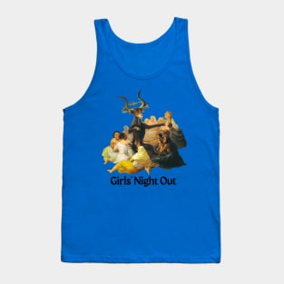 Girls' Night Out (Apparel, Black text) Tank Top